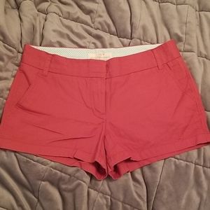 Size 8 jcrew shorts like new